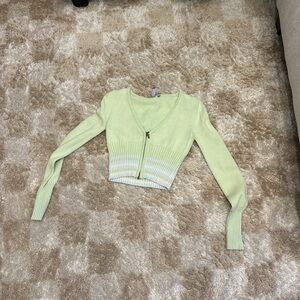 Emma & Sam Mint Green Knit Top